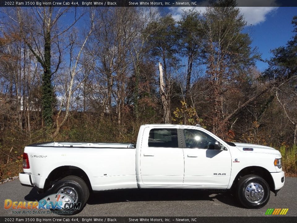 2022 Ram 3500 Big Horn Crew Cab 4x4 Bright White / Black Photo #5