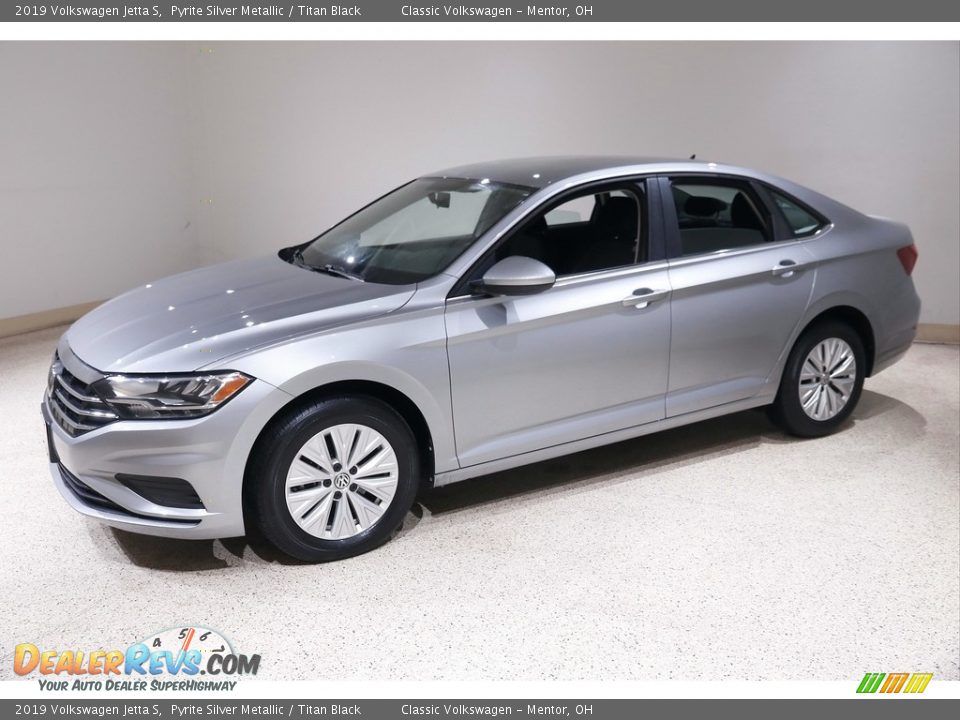2019 Volkswagen Jetta S Pyrite Silver Metallic / Titan Black Photo #3