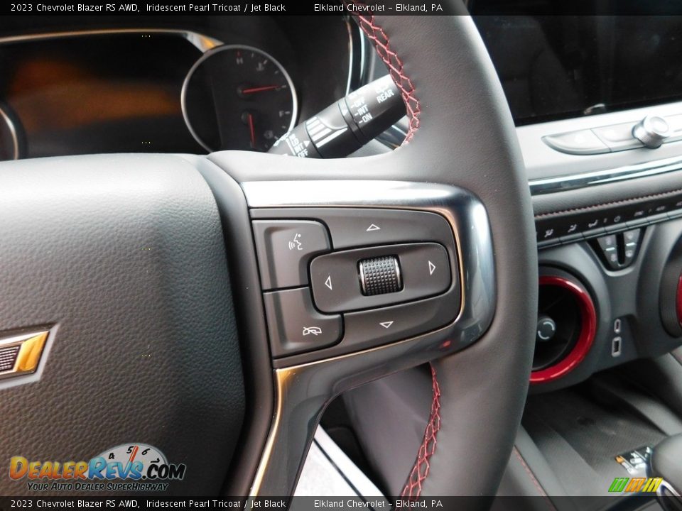 2023 Chevrolet Blazer RS AWD Iridescent Pearl Tricoat / Jet Black Photo #24