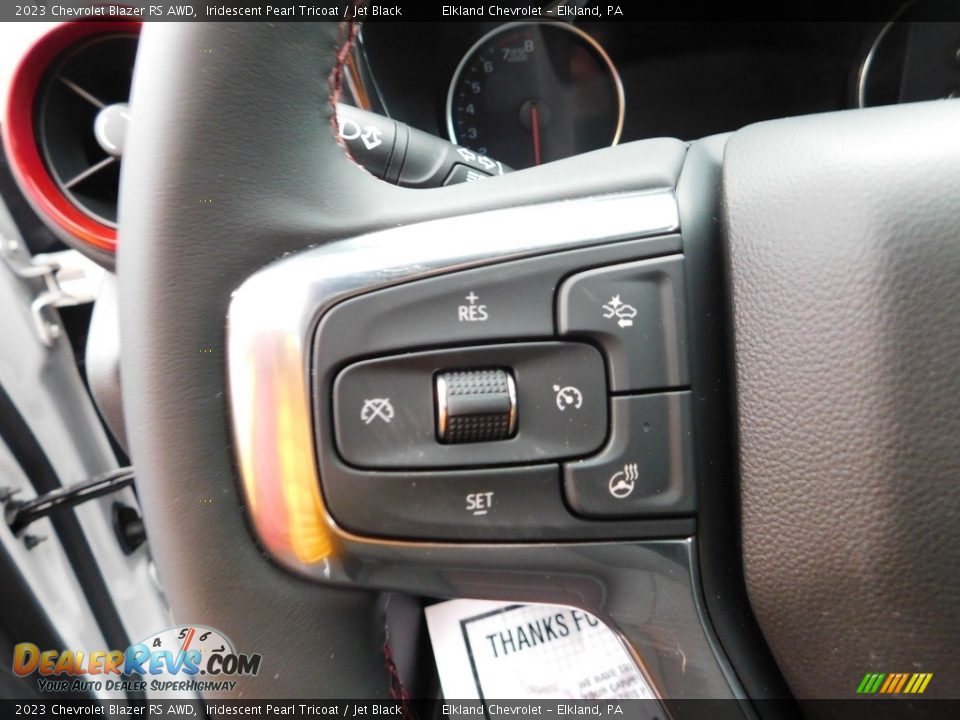 2023 Chevrolet Blazer RS AWD Iridescent Pearl Tricoat / Jet Black Photo #25