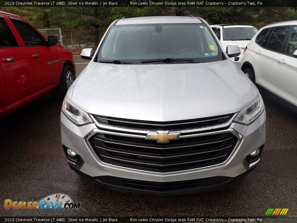 2019 Chevrolet Traverse LT AWD Silver Ice Metallic / Jet Black Photo #2