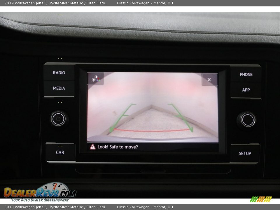 2019 Volkswagen Jetta S Pyrite Silver Metallic / Titan Black Photo #12