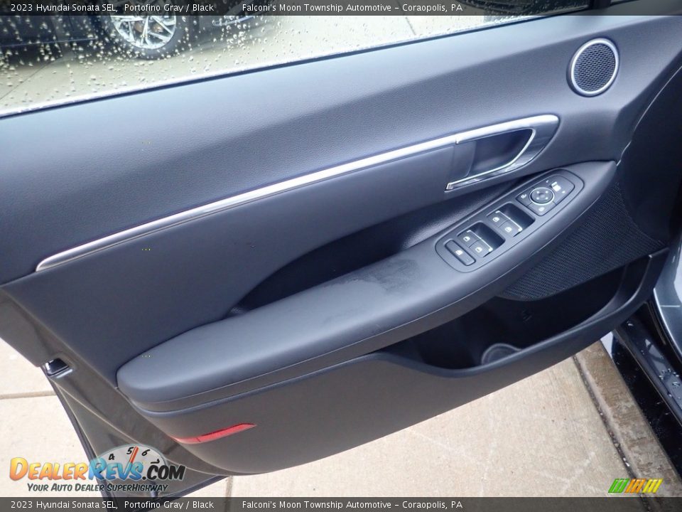 2023 Hyundai Sonata SEL Portofino Gray / Black Photo #14