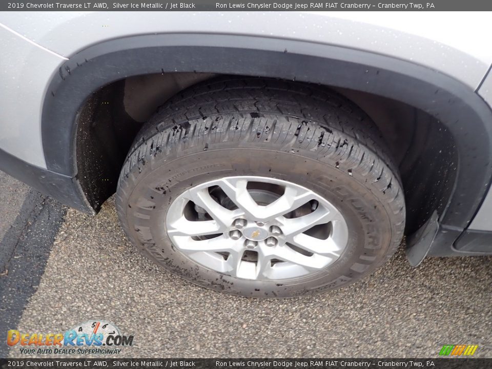 2019 Chevrolet Traverse LT AWD Silver Ice Metallic / Jet Black Photo #5