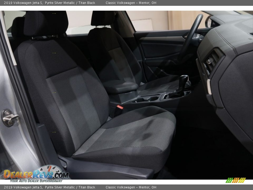 2019 Volkswagen Jetta S Pyrite Silver Metallic / Titan Black Photo #14