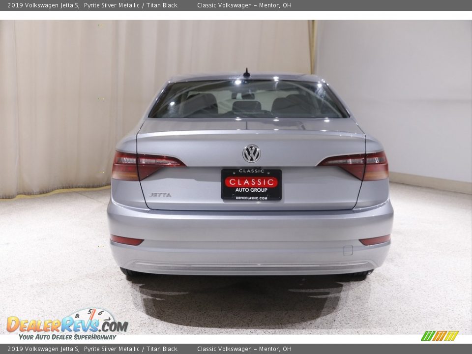 2019 Volkswagen Jetta S Pyrite Silver Metallic / Titan Black Photo #17