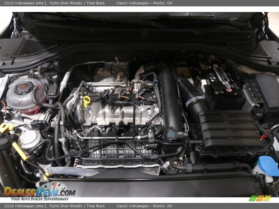 2019 Volkswagen Jetta S Pyrite Silver Metallic / Titan Black Photo #18
