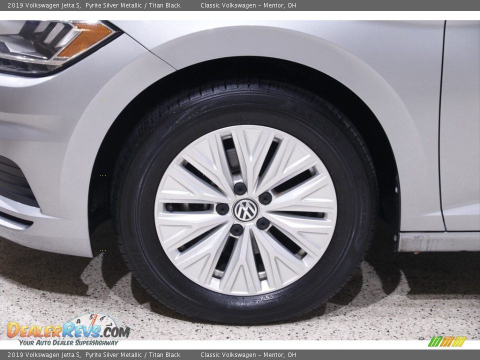 2019 Volkswagen Jetta S Pyrite Silver Metallic / Titan Black Photo #19