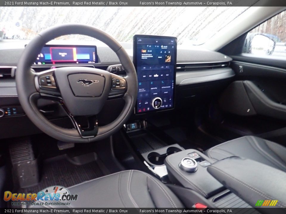 Front Seat of 2021 Ford Mustang Mach-E Premium Photo #19
