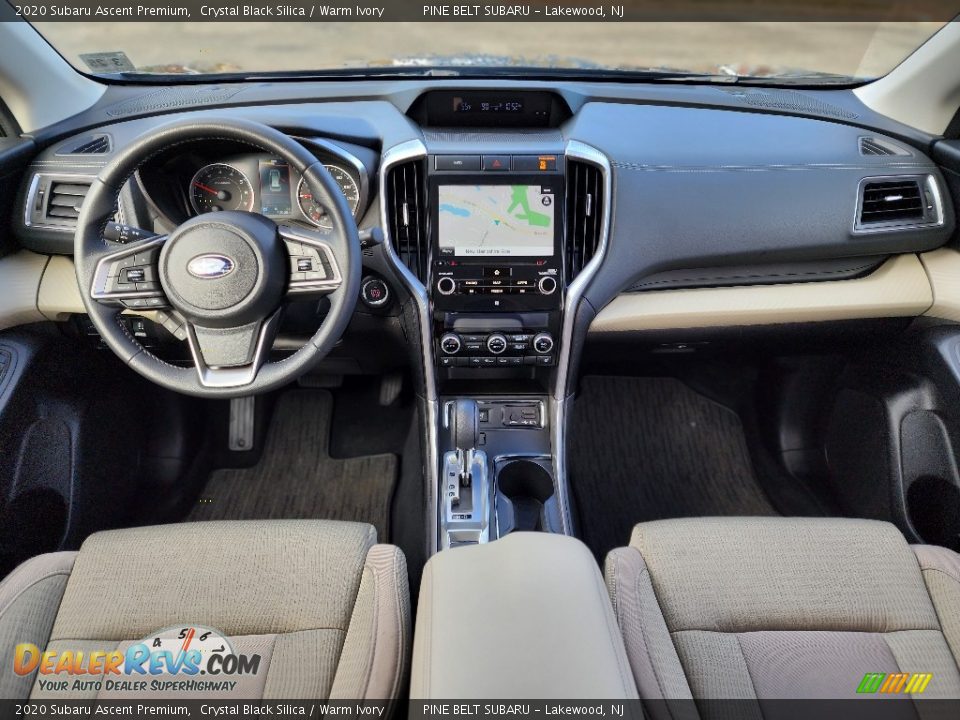 Warm Ivory Interior - 2020 Subaru Ascent Premium Photo #4