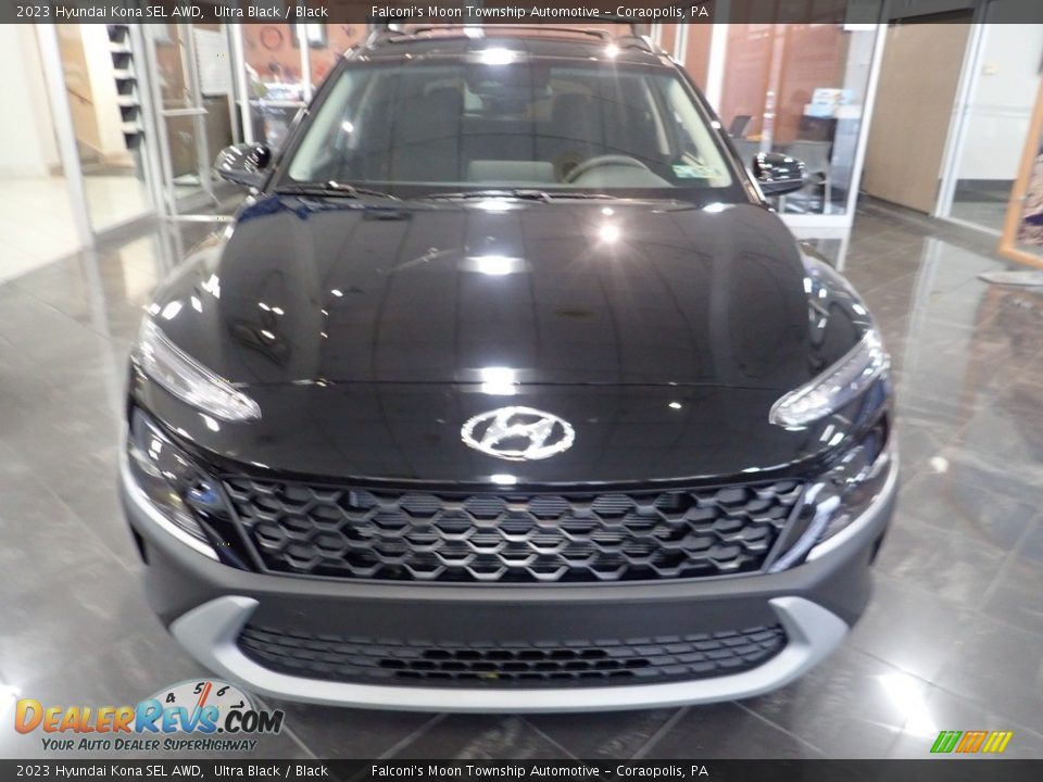 2023 Hyundai Kona SEL AWD Ultra Black / Black Photo #8