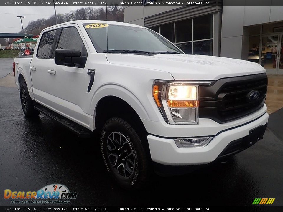 Oxford White 2021 Ford F150 XLT SuperCrew 4x4 Photo #8