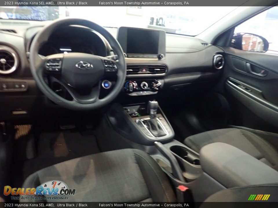 2023 Hyundai Kona SEL AWD Ultra Black / Black Photo #13