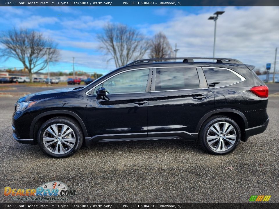 Crystal Black Silica 2020 Subaru Ascent Premium Photo #19