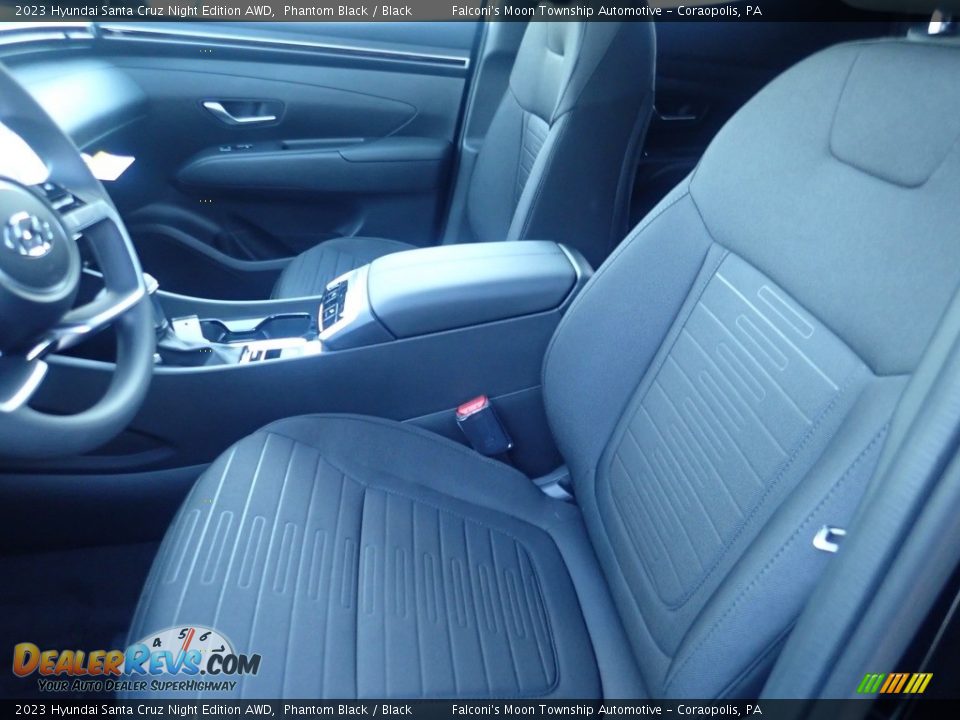 Front Seat of 2023 Hyundai Santa Cruz Night Edition AWD Photo #10