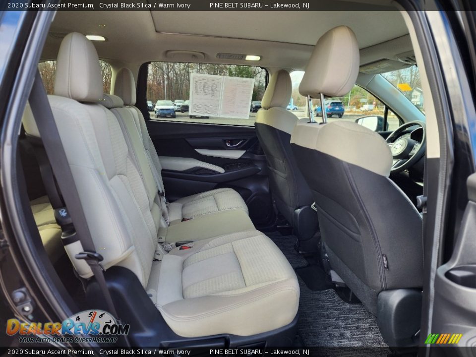 Rear Seat of 2020 Subaru Ascent Premium Photo #28