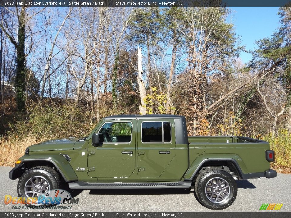 2023 Jeep Gladiator Overland 4x4 Sarge Green / Black Photo #1