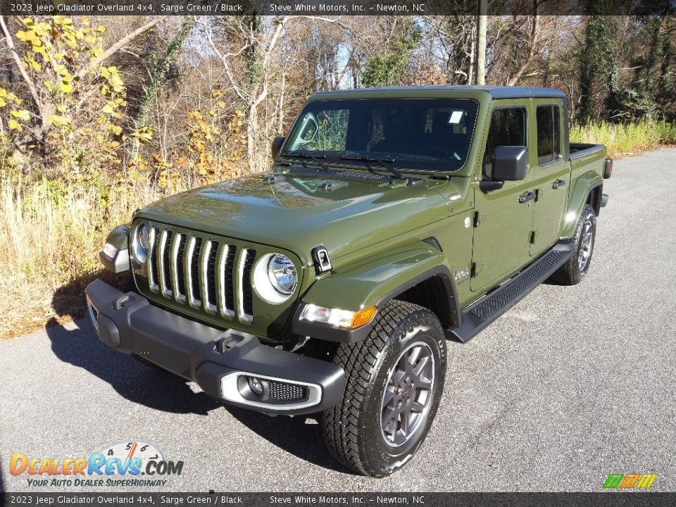 2023 Jeep Gladiator Overland 4x4 Sarge Green / Black Photo #2