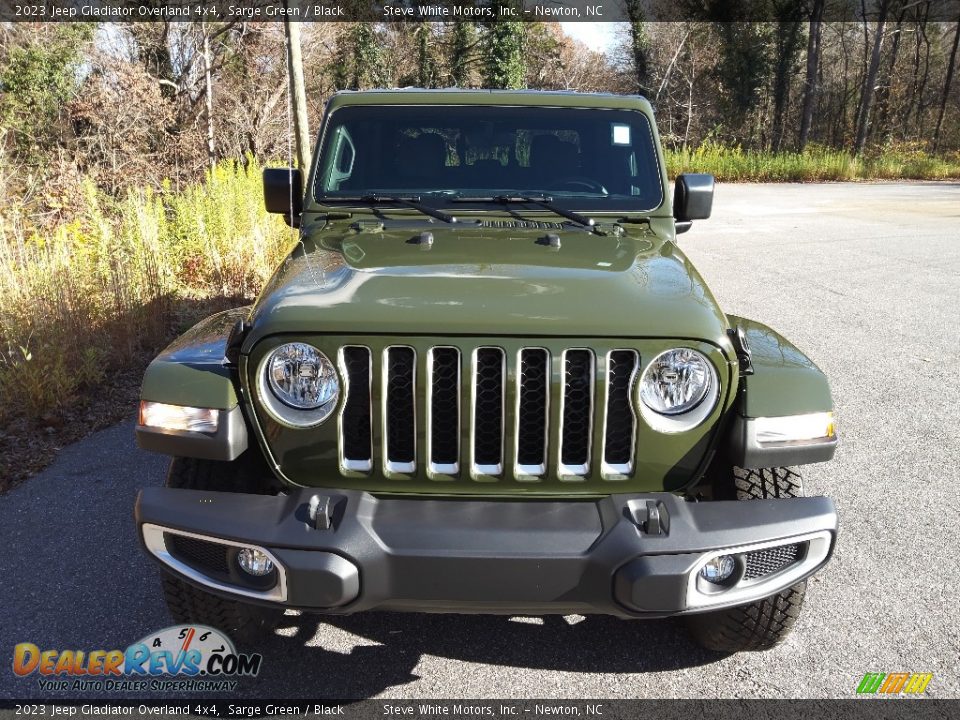 2023 Jeep Gladiator Overland 4x4 Sarge Green / Black Photo #3