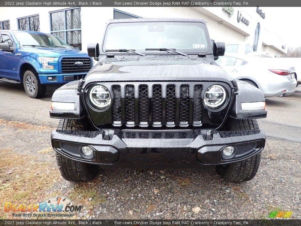 2022 Jeep Gladiator High Altitude 4x4 Black / Black Photo #7