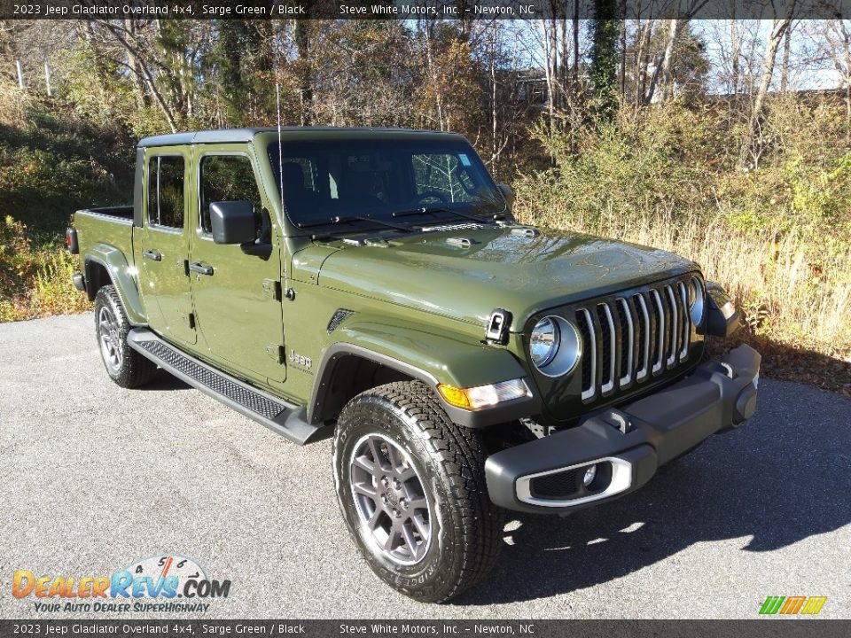 2023 Jeep Gladiator Overland 4x4 Sarge Green / Black Photo #4