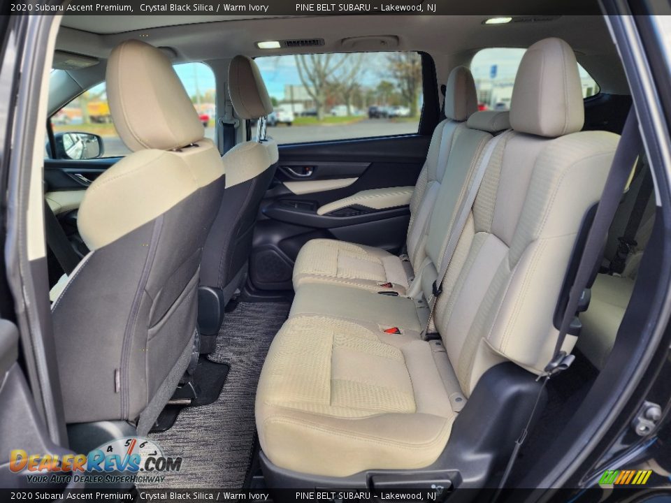 Rear Seat of 2020 Subaru Ascent Premium Photo #33