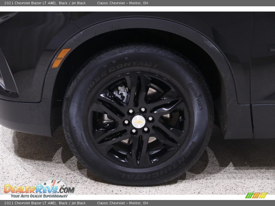 2021 Chevrolet Blazer LT AWD Black / Jet Black Photo #20