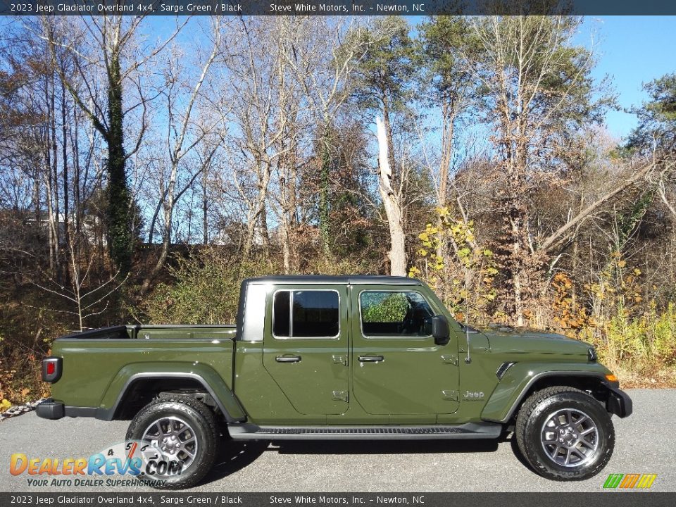 2023 Jeep Gladiator Overland 4x4 Sarge Green / Black Photo #5