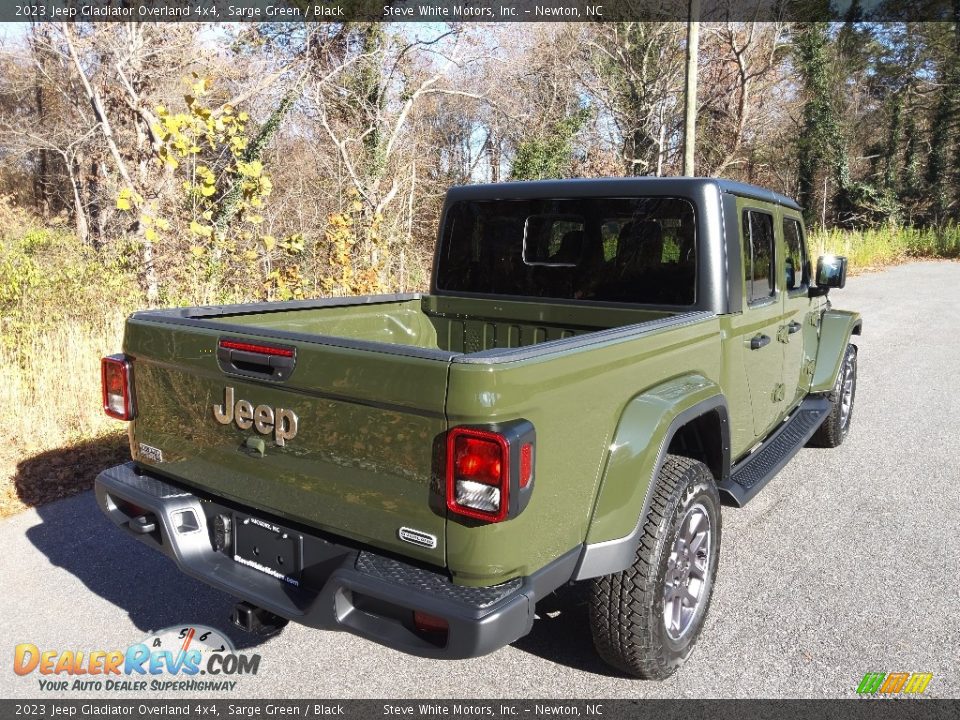 2023 Jeep Gladiator Overland 4x4 Sarge Green / Black Photo #6