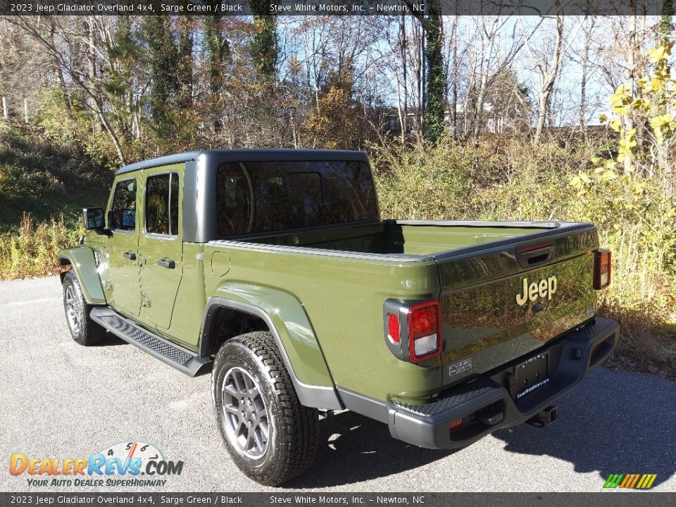 2023 Jeep Gladiator Overland 4x4 Sarge Green / Black Photo #9