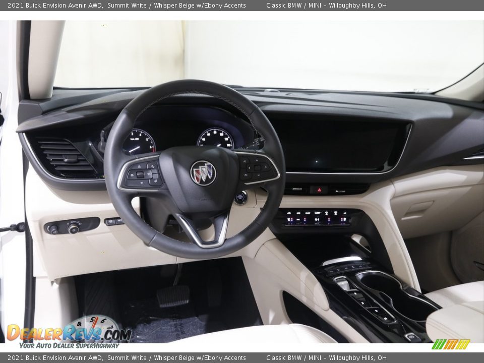 Dashboard of 2021 Buick Envision Avenir AWD Photo #6