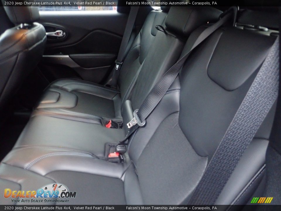 2020 Jeep Cherokee Latitude Plus 4x4 Velvet Red Pearl / Black Photo #19