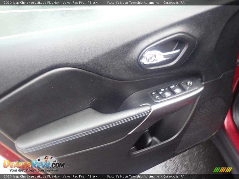 2020 Jeep Cherokee Latitude Plus 4x4 Velvet Red Pearl / Black Photo #23