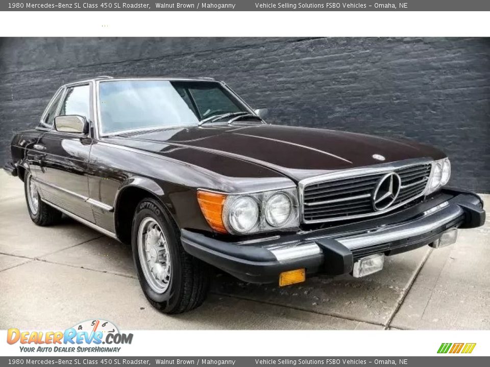 Walnut Brown 1980 Mercedes-Benz SL Class 450 SL Roadster Photo #2