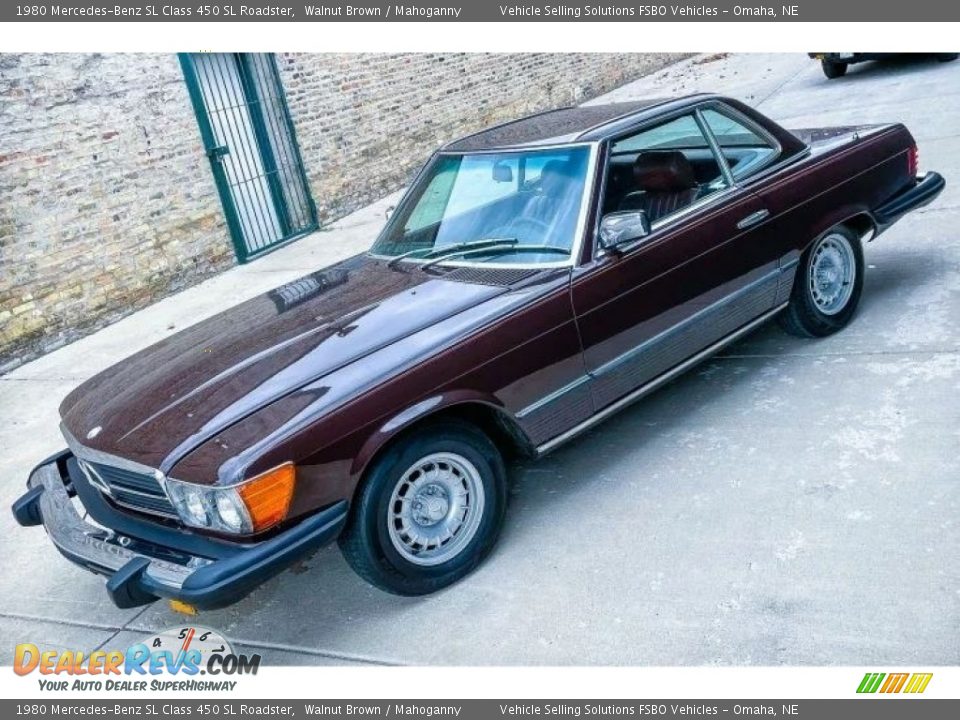 Walnut Brown 1980 Mercedes-Benz SL Class 450 SL Roadster Photo #4