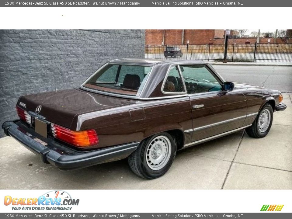 Walnut Brown 1980 Mercedes-Benz SL Class 450 SL Roadster Photo #5