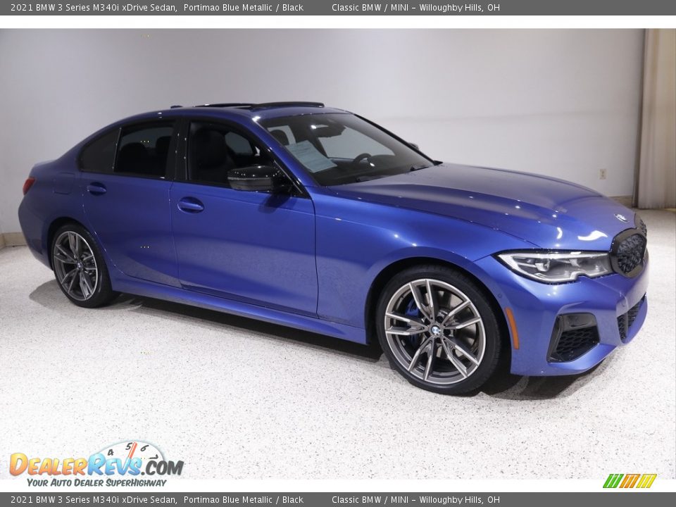 Portimao Blue Metallic 2021 BMW 3 Series M340i xDrive Sedan Photo #1