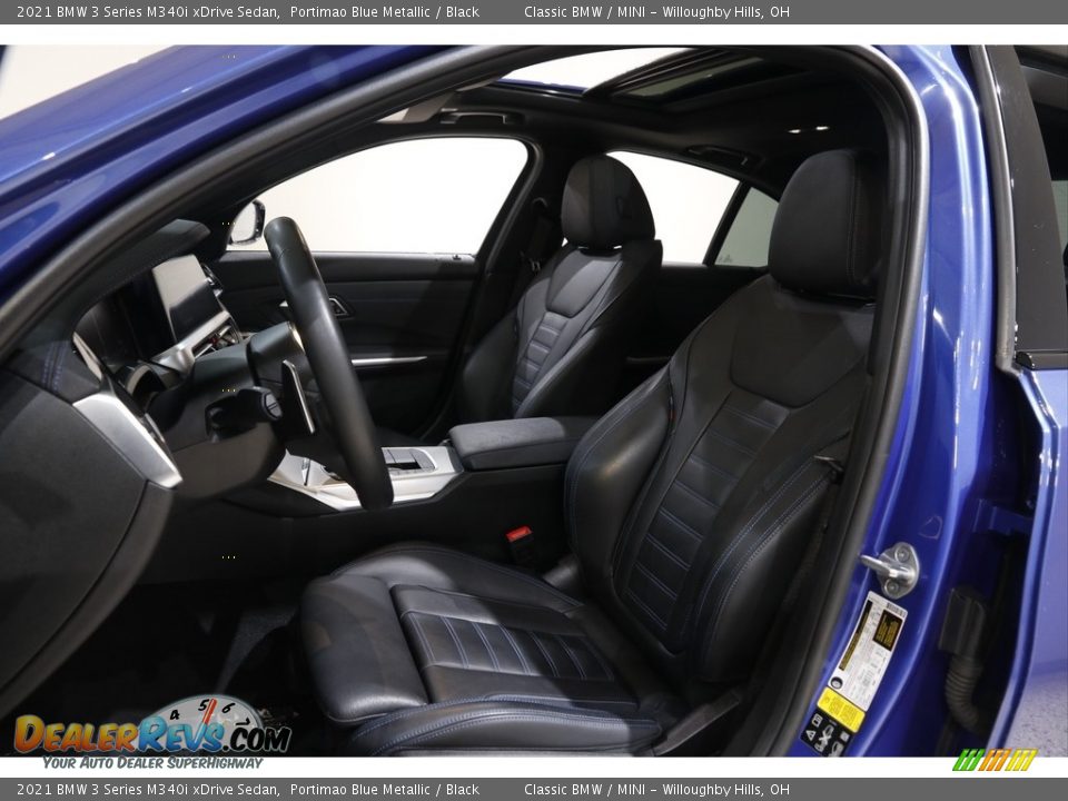 Front Seat of 2021 BMW 3 Series M340i xDrive Sedan Photo #5