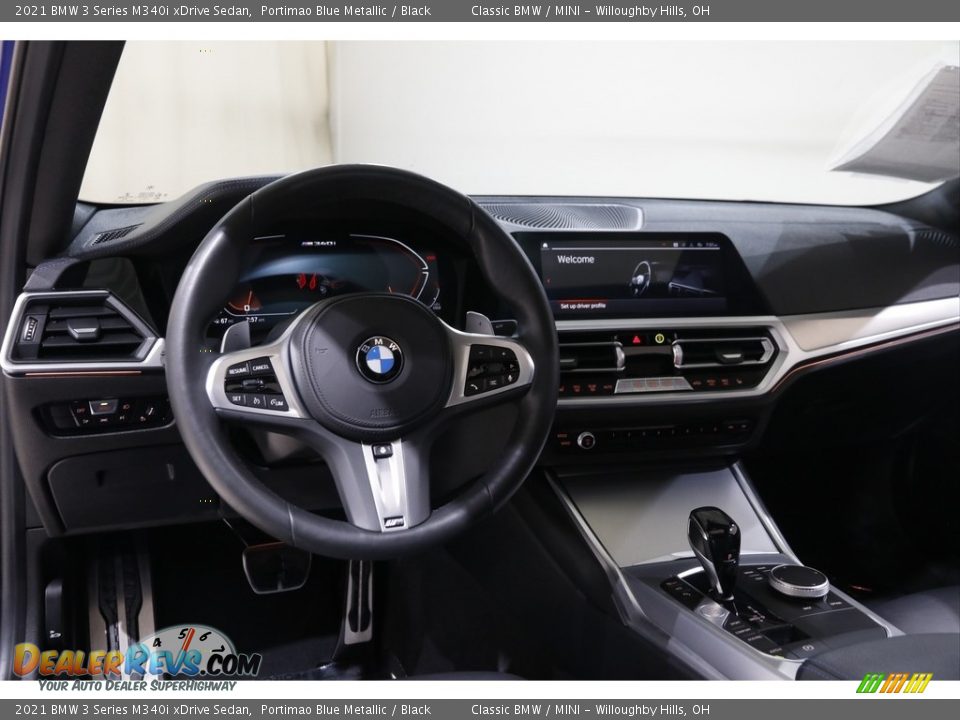 Dashboard of 2021 BMW 3 Series M340i xDrive Sedan Photo #6