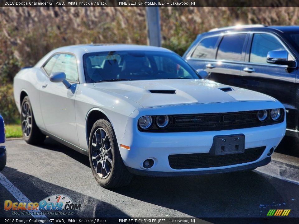 2018 Dodge Challenger GT AWD White Knuckle / Black Photo #3