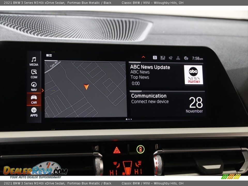 Navigation of 2021 BMW 3 Series M340i xDrive Sedan Photo #10