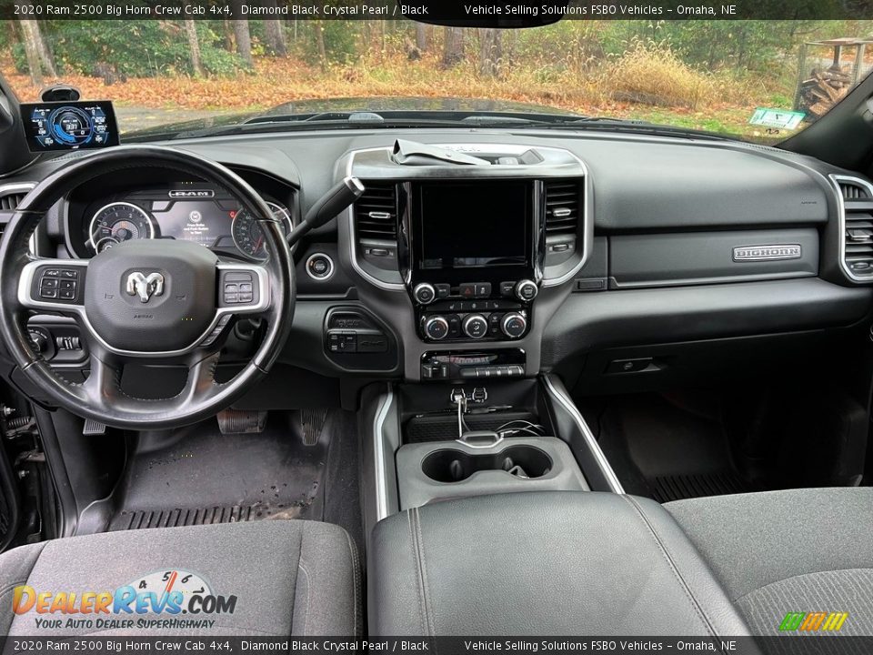 Dashboard of 2020 Ram 2500 Big Horn Crew Cab 4x4 Photo #2