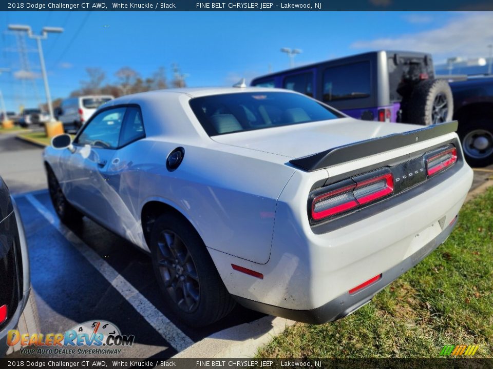 2018 Dodge Challenger GT AWD White Knuckle / Black Photo #8