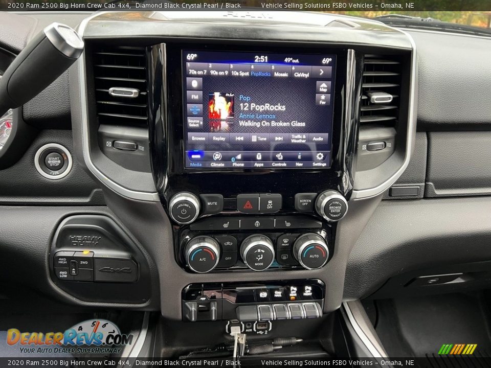 Controls of 2020 Ram 2500 Big Horn Crew Cab 4x4 Photo #4