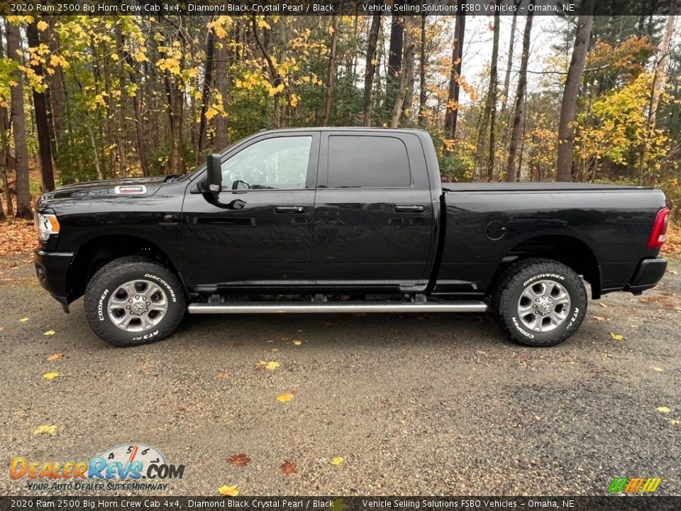 Diamond Black Crystal Pearl 2020 Ram 2500 Big Horn Crew Cab 4x4 Photo #6