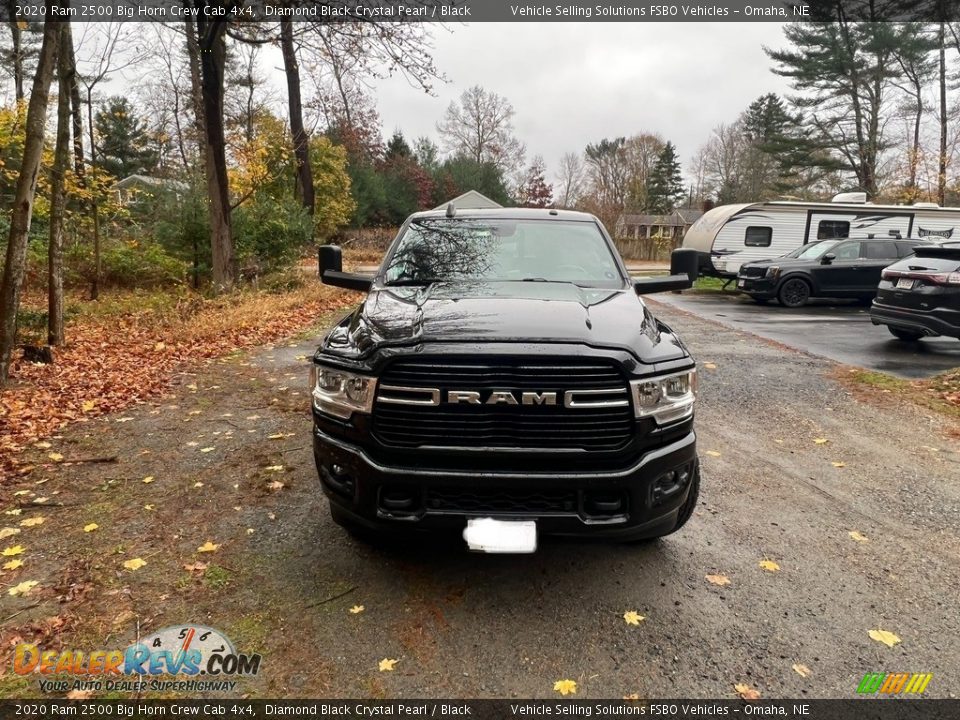 2020 Ram 2500 Big Horn Crew Cab 4x4 Diamond Black Crystal Pearl / Black Photo #9