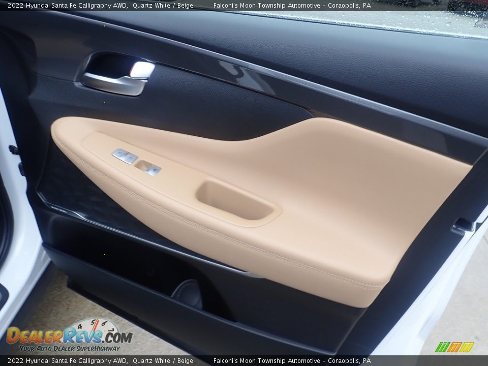 Door Panel of 2022 Hyundai Santa Fe Calligraphy AWD Photo #16