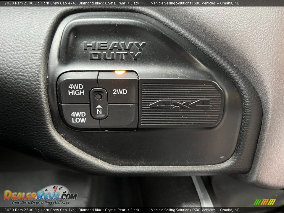 Controls of 2020 Ram 2500 Big Horn Crew Cab 4x4 Photo #19