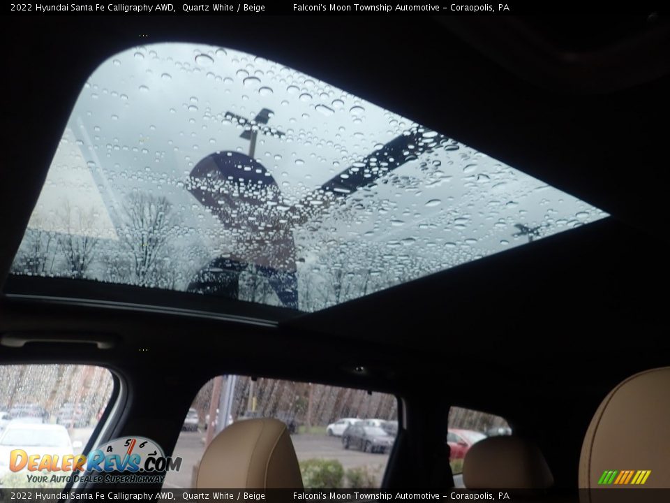 Sunroof of 2022 Hyundai Santa Fe Calligraphy AWD Photo #24