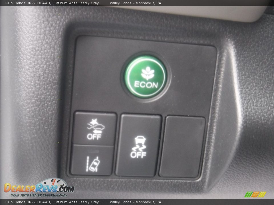2019 Honda HR-V EX AWD Platinum White Pearl / Gray Photo #12